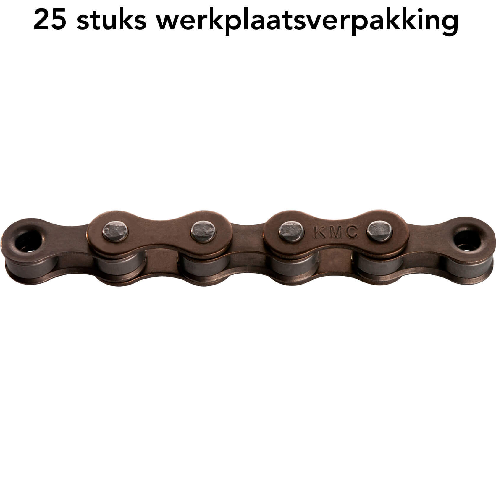 KMC KMC ds ketting s1 1/8 wide brown bulk (25)