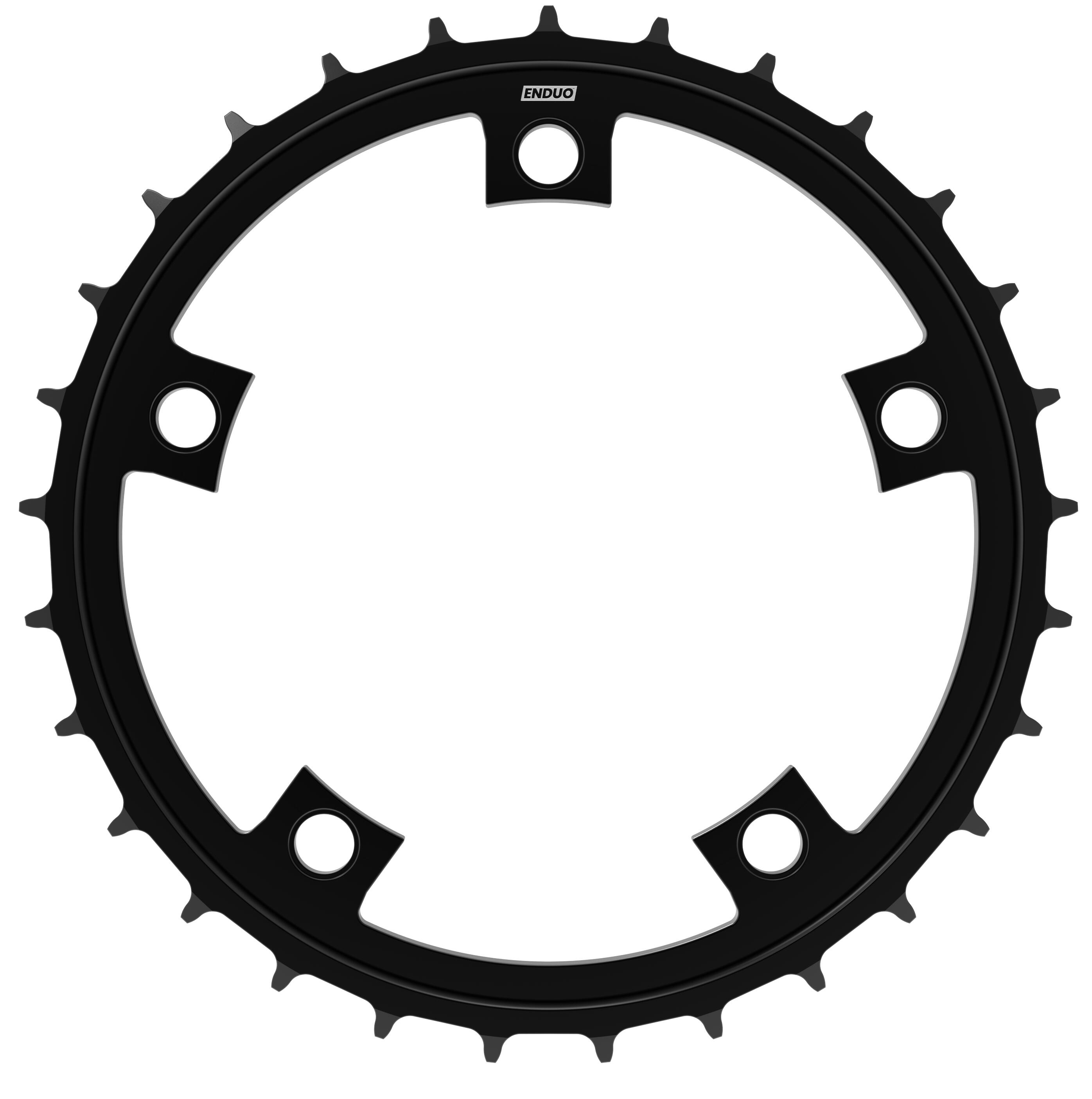 ENDURO Chaîne Top 64T EndUo Cargo 5-B 130-BCD DI2 CL-41.7-Black