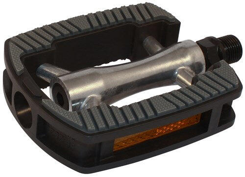 UNION Pedale Union SP-2821 in alluminio argento con cuscinetto cartridge.