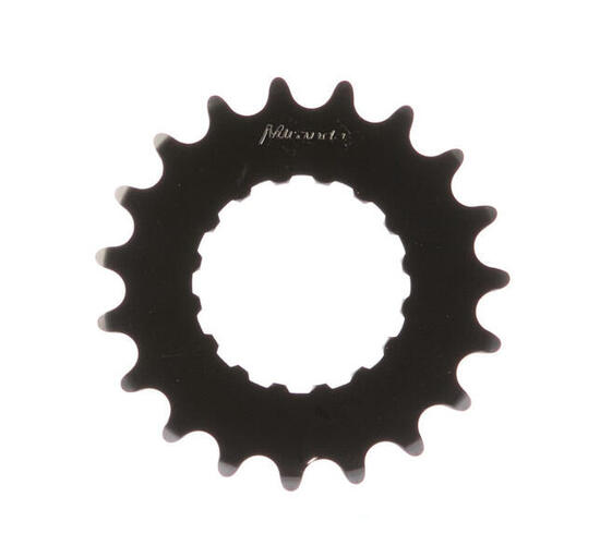 Miranda tandwiel 19T voor Bosch Gen2, 1/2x3/32, carbonstaal zwart.