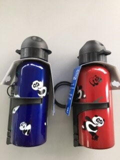 PexKids borraccia per bambini in alluminio con supporto.