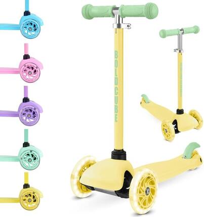 Trottinette / Trottinette à 3 roues Teeny, jaune
