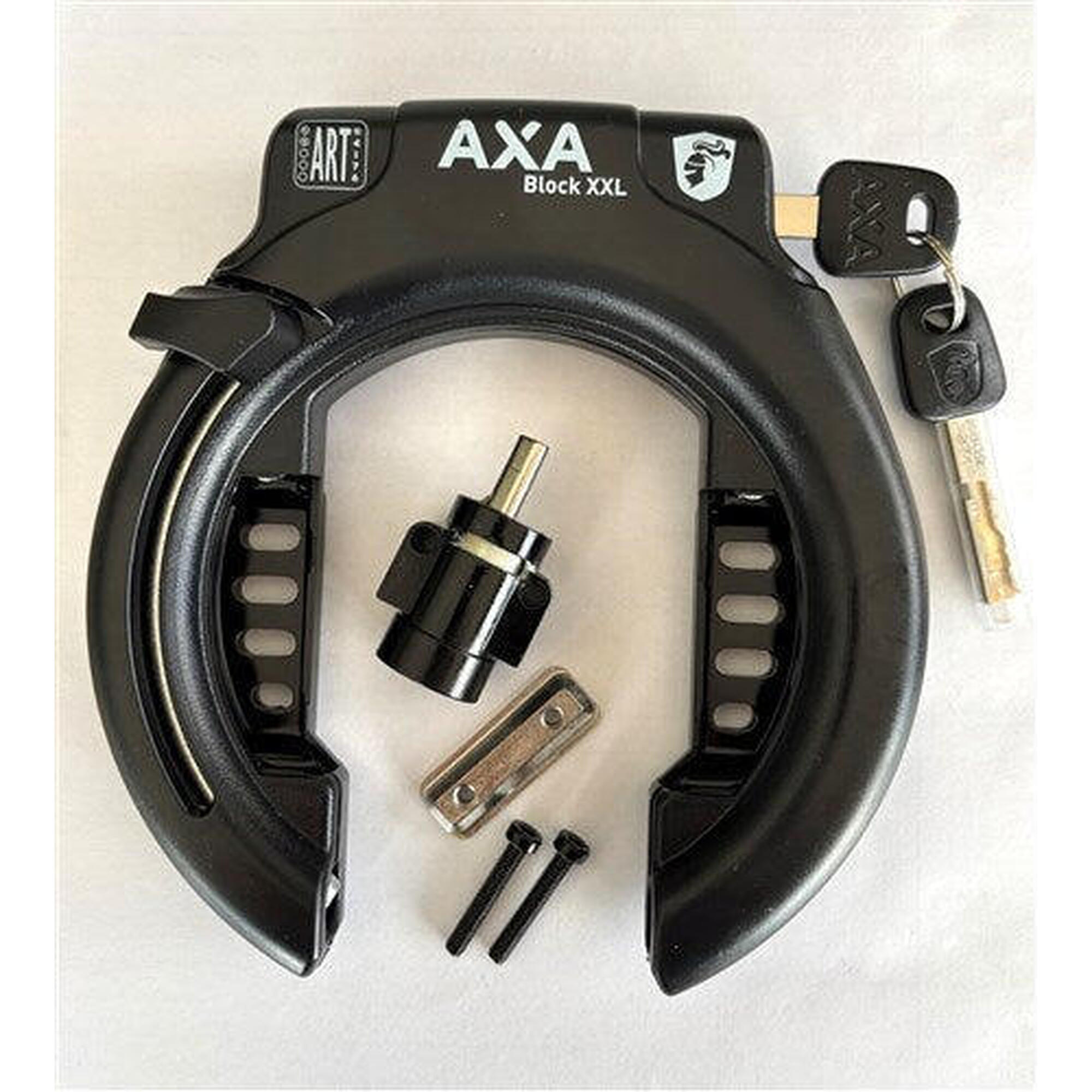 Axa - Bloc Axa Xxl + Verrou De Batterie Tube D'Alimentation Bosch Dans Le Cadre - Antivol - Incolore - Decathlon