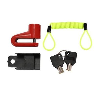 Pro-mounts e-step schijfremslot met kabel.