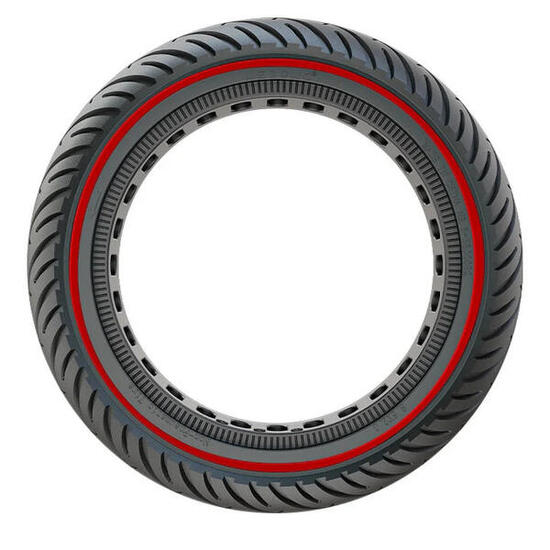 PRO-Mounts Solid 8 1/2 opona czarna z czerwoną linią
