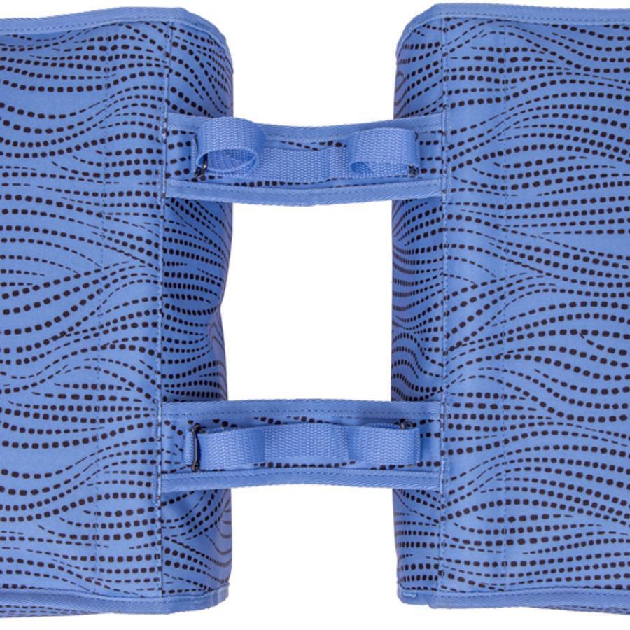 Borsa doppia Fiori Double Alma, Blu 5/7