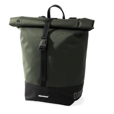 Urbanproof urban proof single rolltop tas 20l groen recycled
