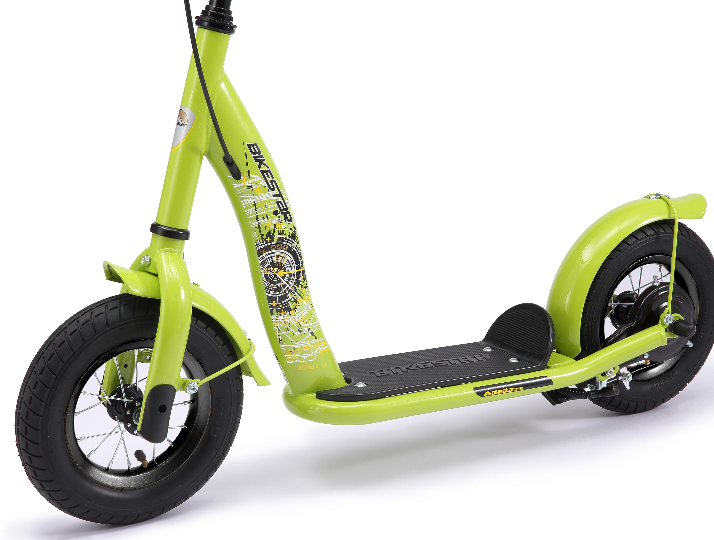 Trottinette grandes roues 10", pour enfants de 5 ans, pneus gonflables, Classic 5/7
