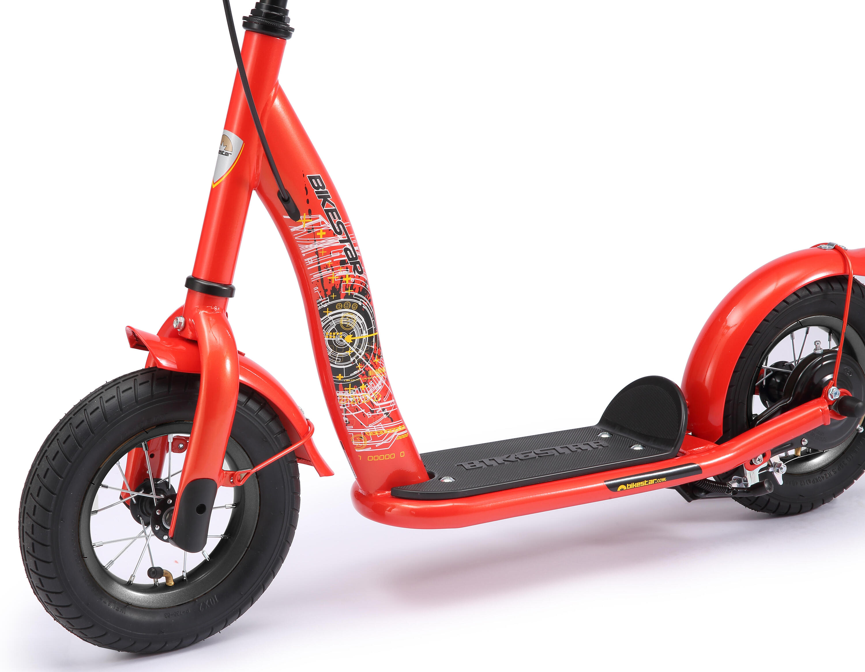 Trottinette grandes roues 10", pour enfants de 5 ans, pneus gonflables, Classic 5/7