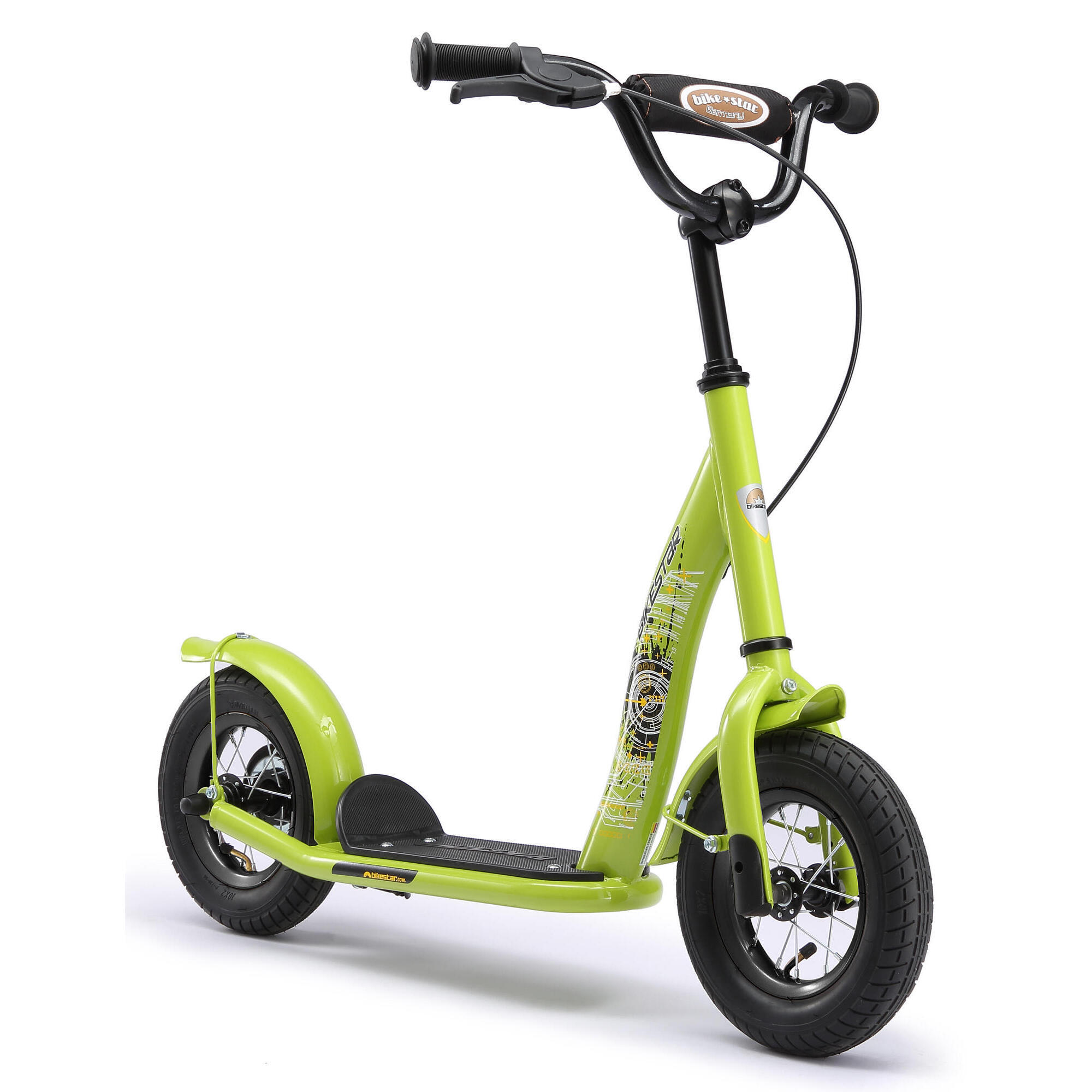 Star Scooter - Trottinette Grandes Roues 10", Pour Enfants De 5 Ans, Pneus Gonflables, Classic - Trottinette - Vert - Taille Unique - Decathlon