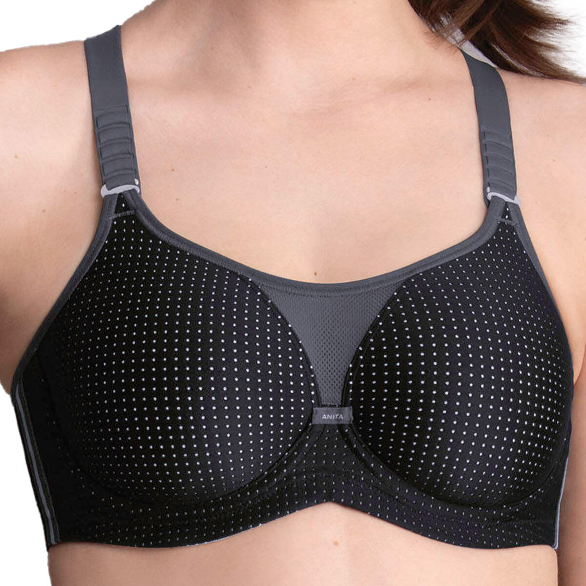 Anita Active - Brassière De Sport Maintien Élevé - Performance Wirex - Soutien-gorge - Noir - 90f - Decathlon