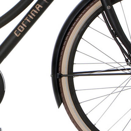 Przedni błotnik Cortina E-U1/E-U4 28-inch Jet Black Matt