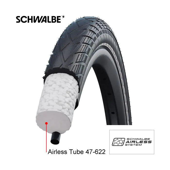 SCHWALBE Schwalbe Solid Tube Airless SAS12 47-622.