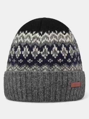 Gregorys beanie heren mutsen dark heather