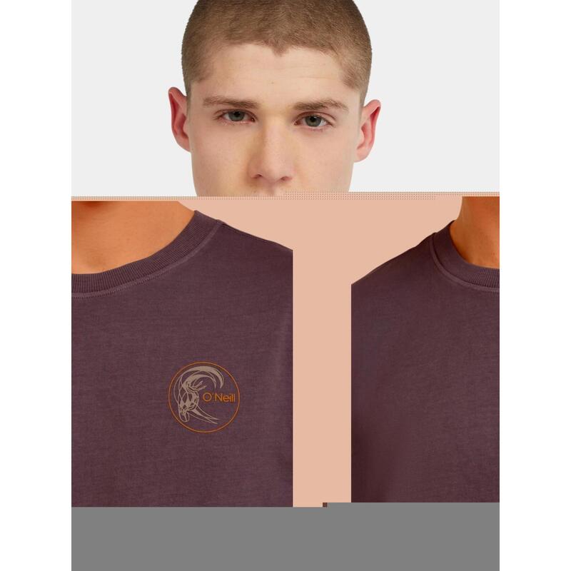 Tricou cu maneci scurte O'riginals Retro Back Print T-Shirt barbati