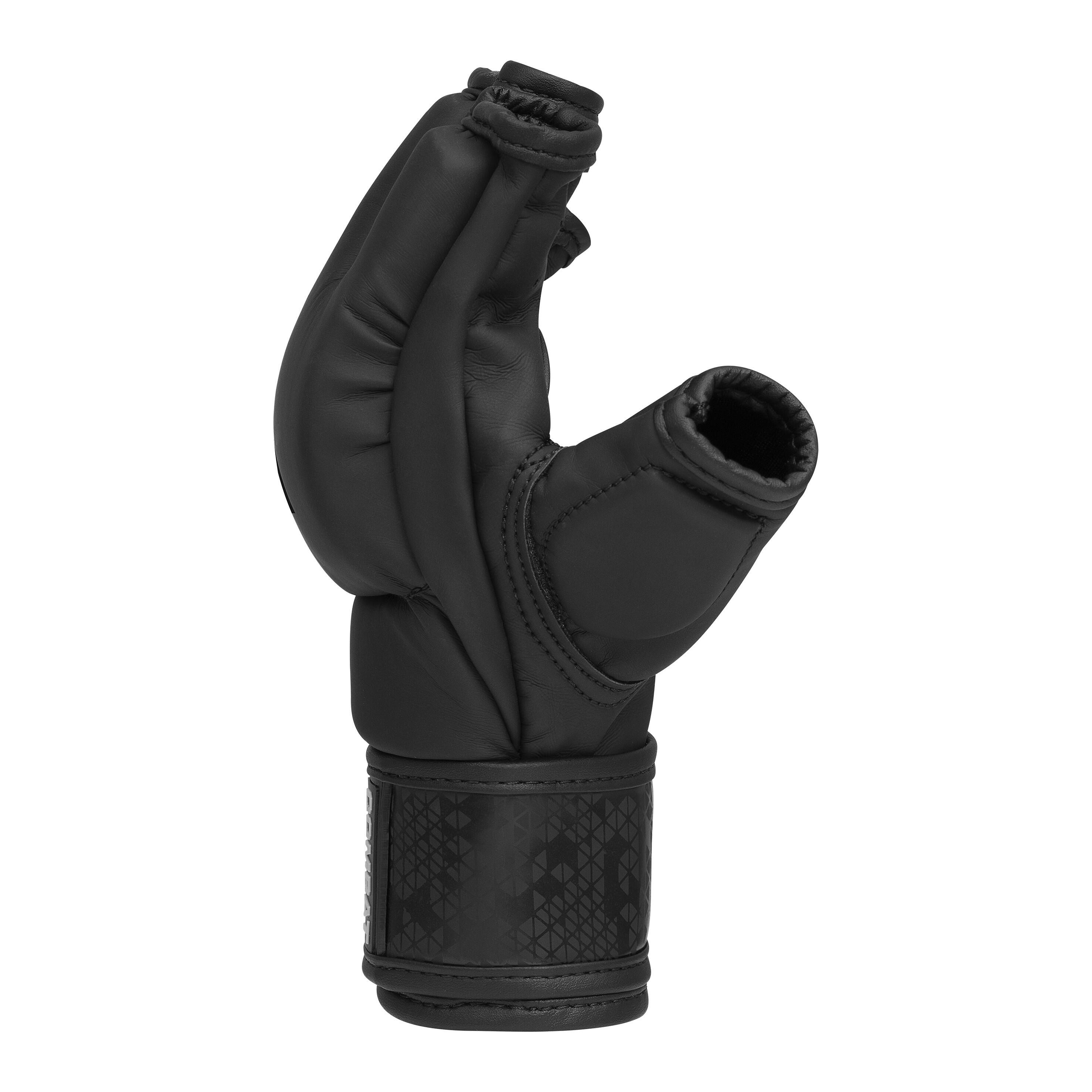 Gants de mma combat 50  (couleur : noir/noir - taille : l) 2/7