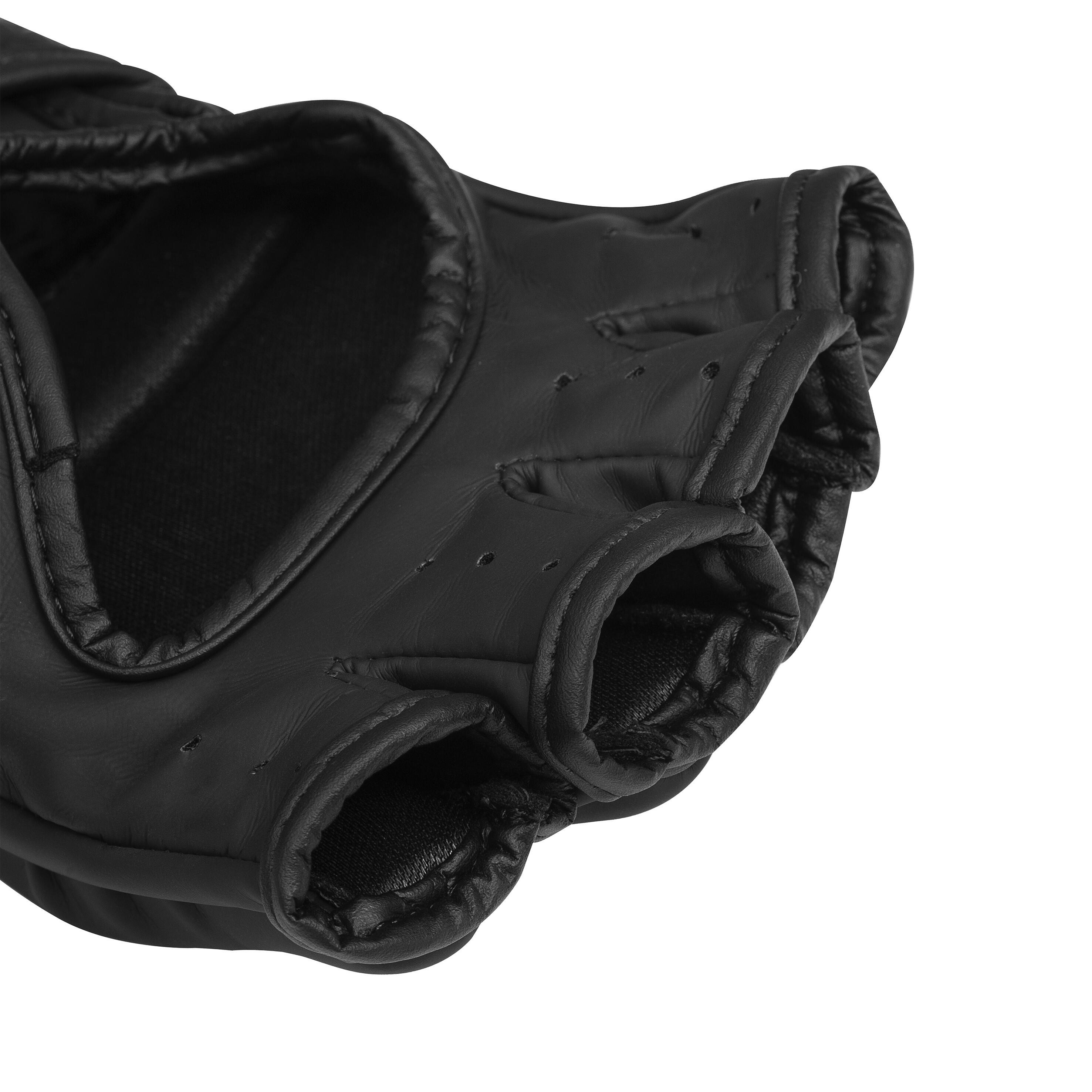 Gants de mma combat 50  (couleur : noir/noir - taille : l) 4/7