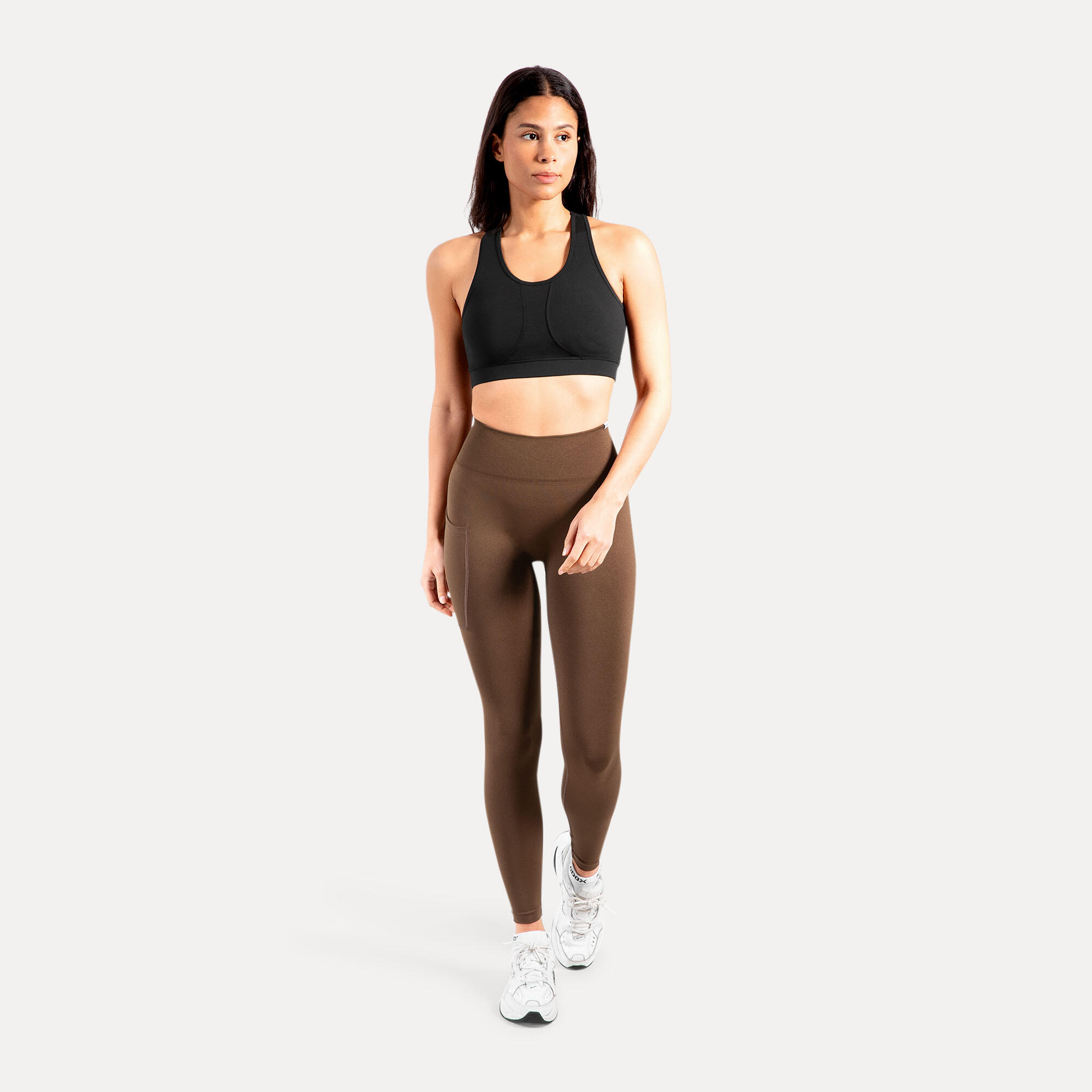 Damen Leggings Adrielle Braun 3/5