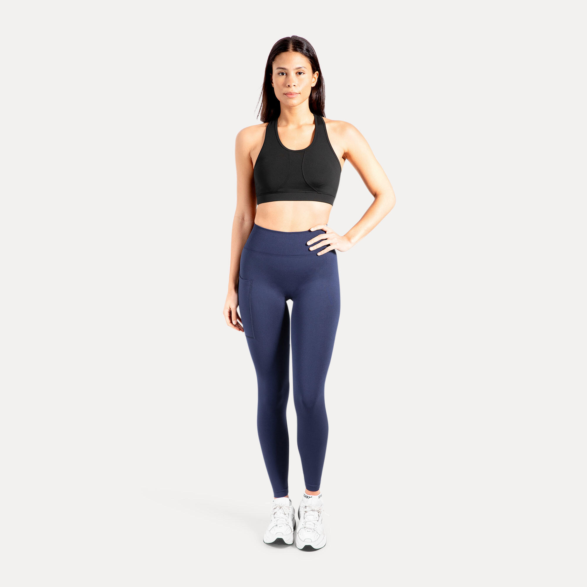 Damen Leggings Adrielle Marineblau 3/5