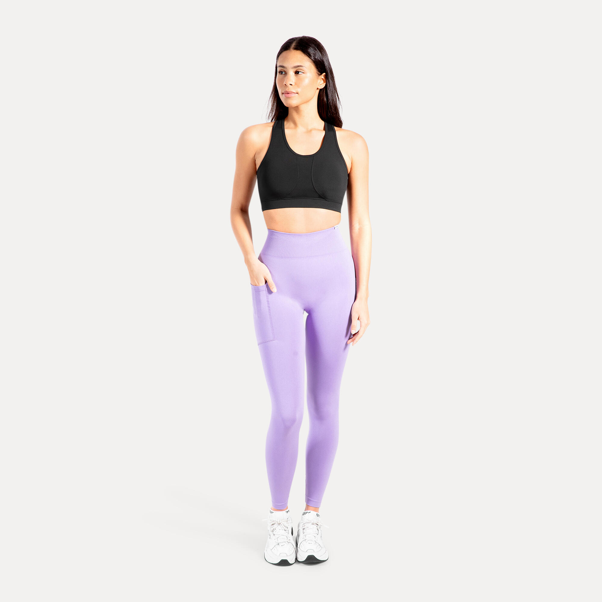Damen Leggings Amaze Pro Pocket Lila 3/5