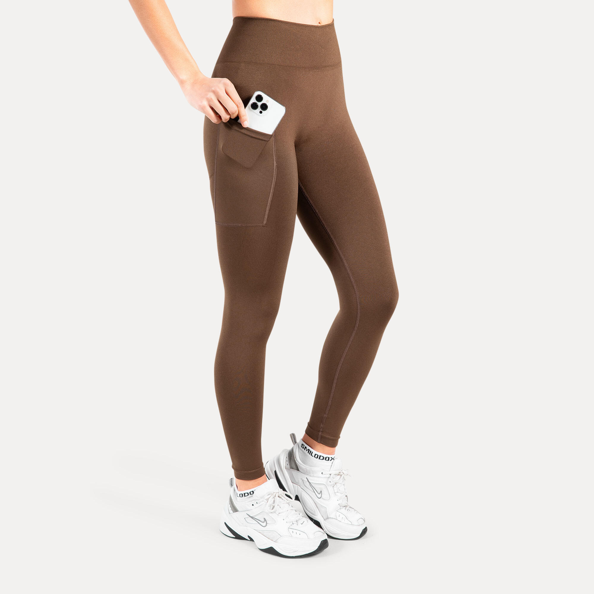 Damen Leggings Adrielle Braun 2/5