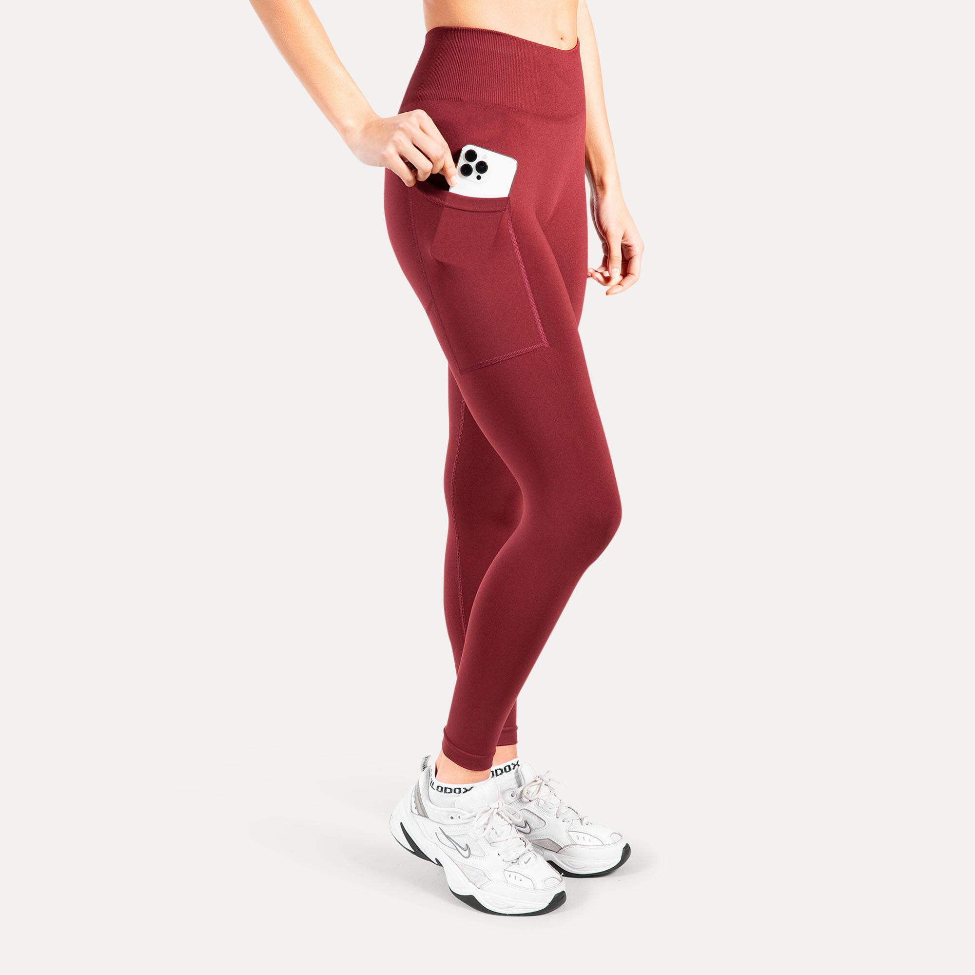Damen Leggings Adrielle Bordeaux 2/5