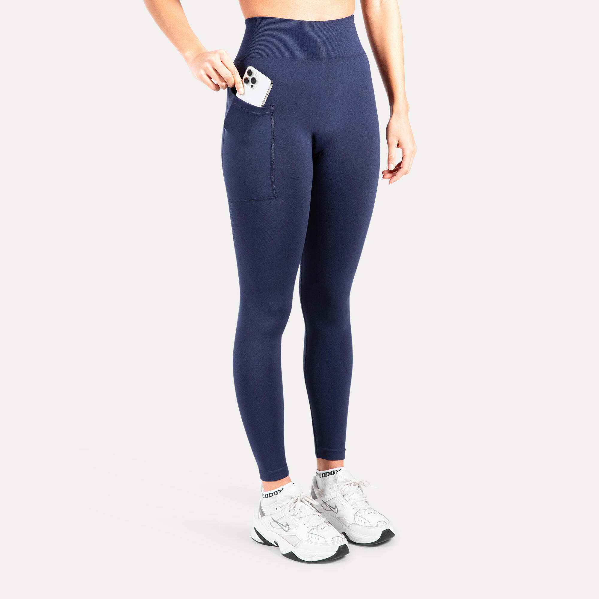 Damen Leggings Amaze Pro Pocket Marineblau 2/5