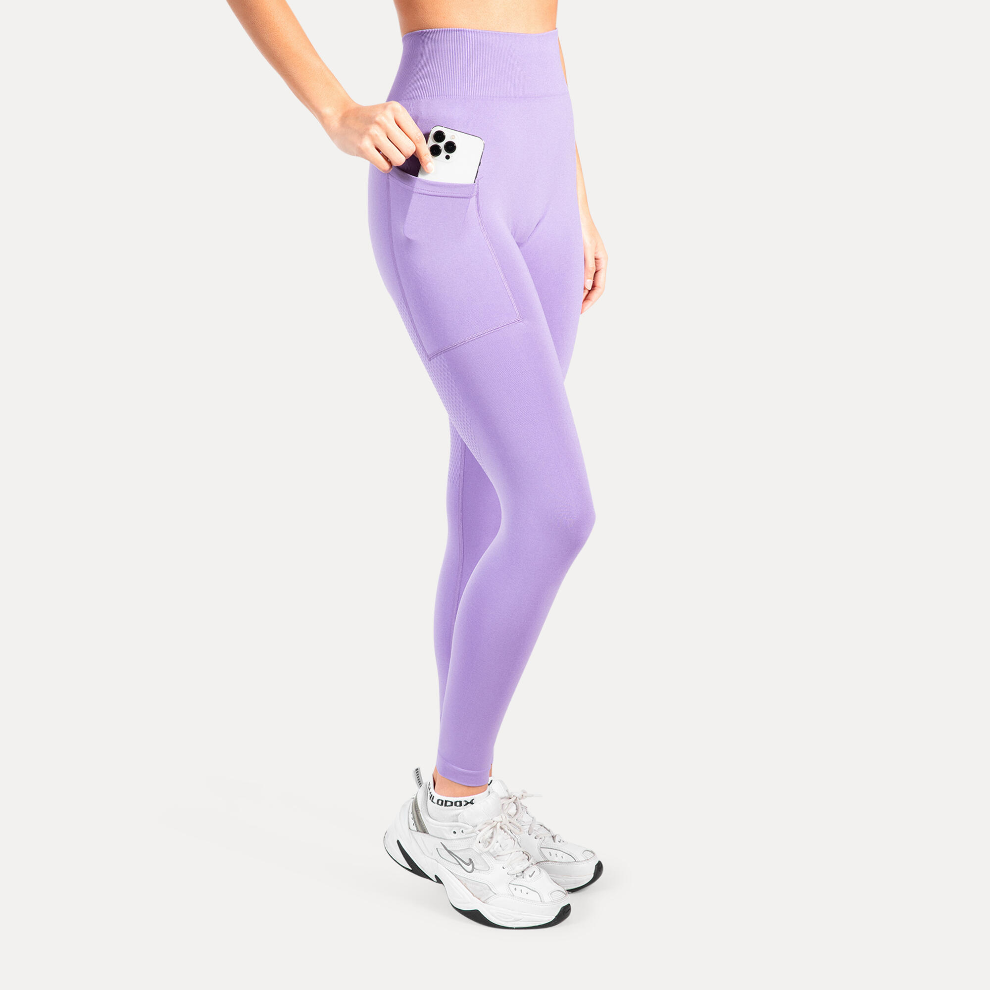 Damen Leggings Amaze Pro Pocket Lila 2/5