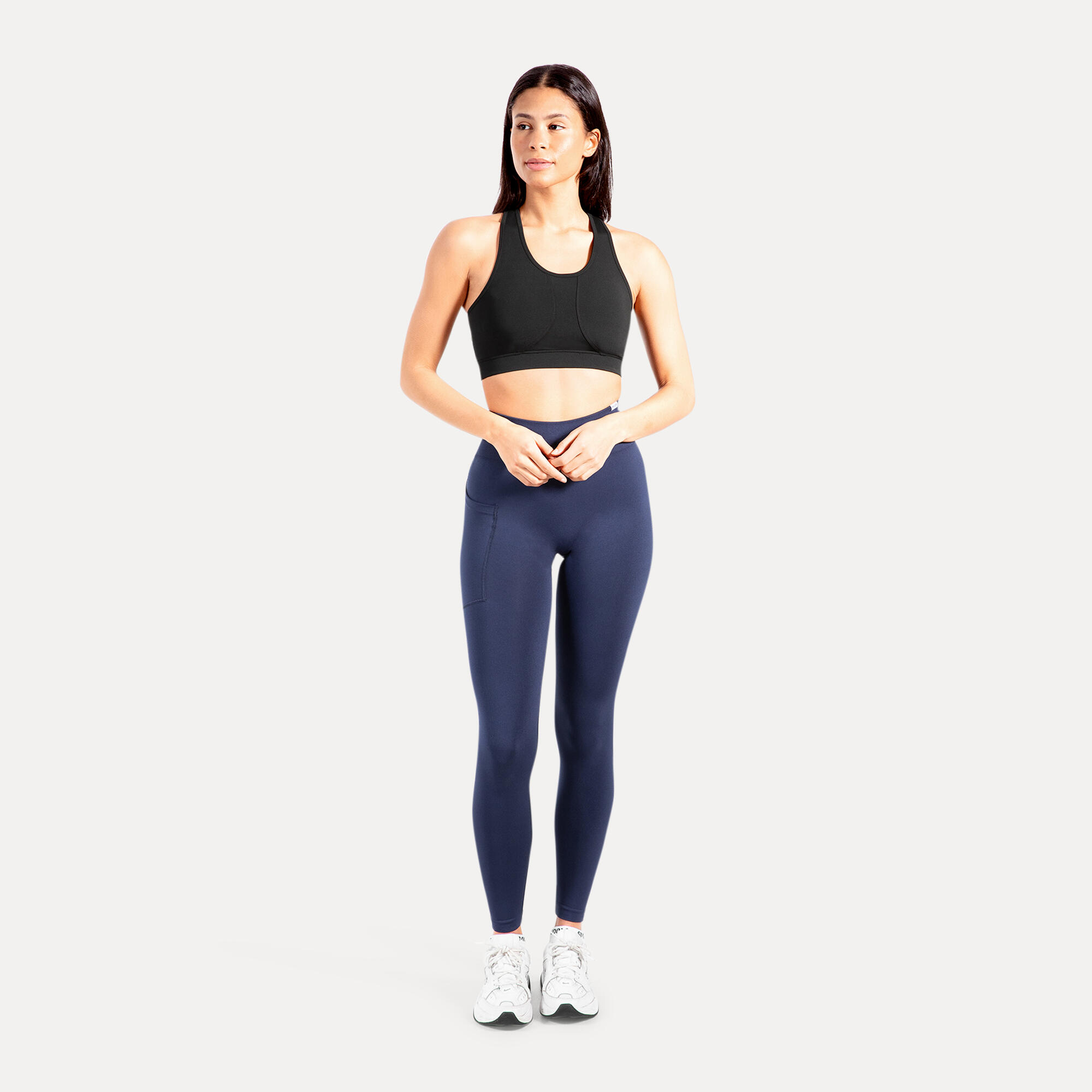 Damen Leggings Amaze Pro Pocket Marineblau 3/5