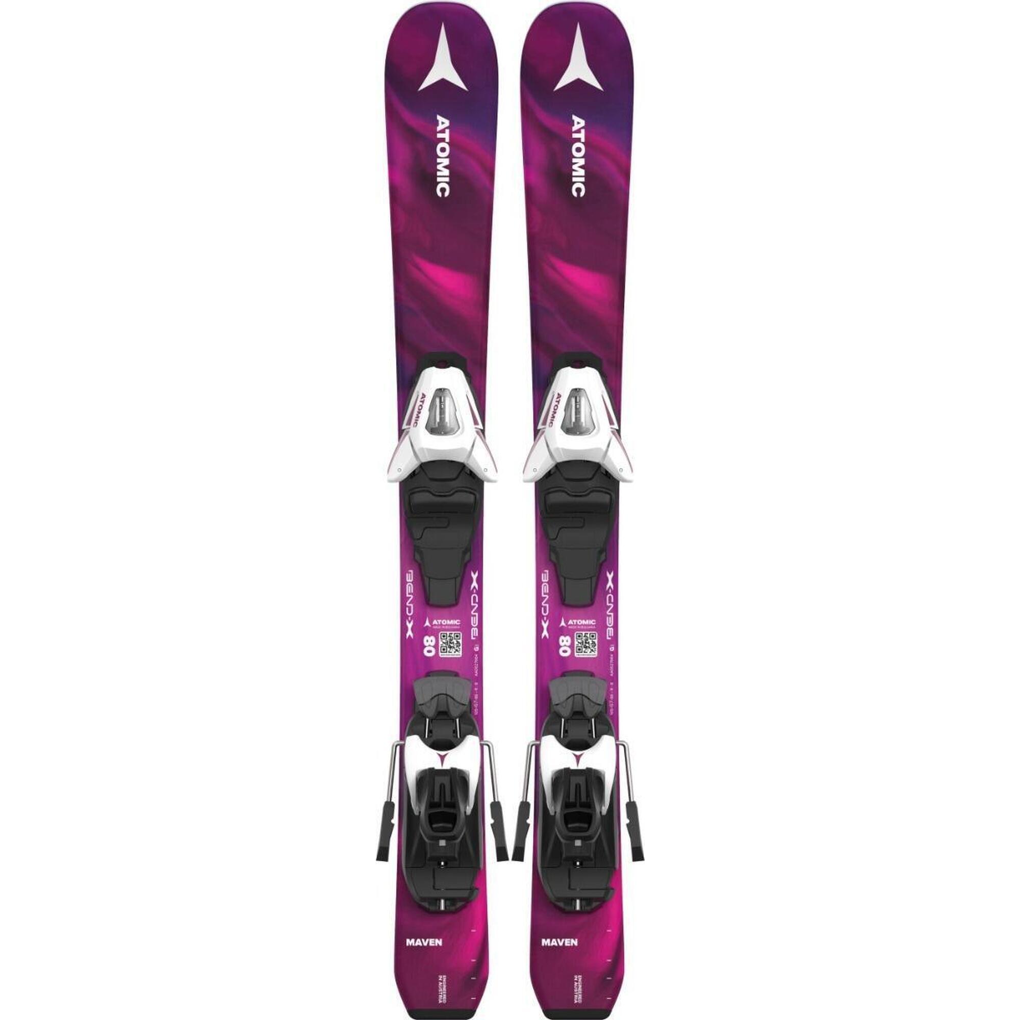 Atomic - Reconditionné - Ski Atomic Maven Girl - 2024-130-used - Skis - Violet - 130cm - Decathlon