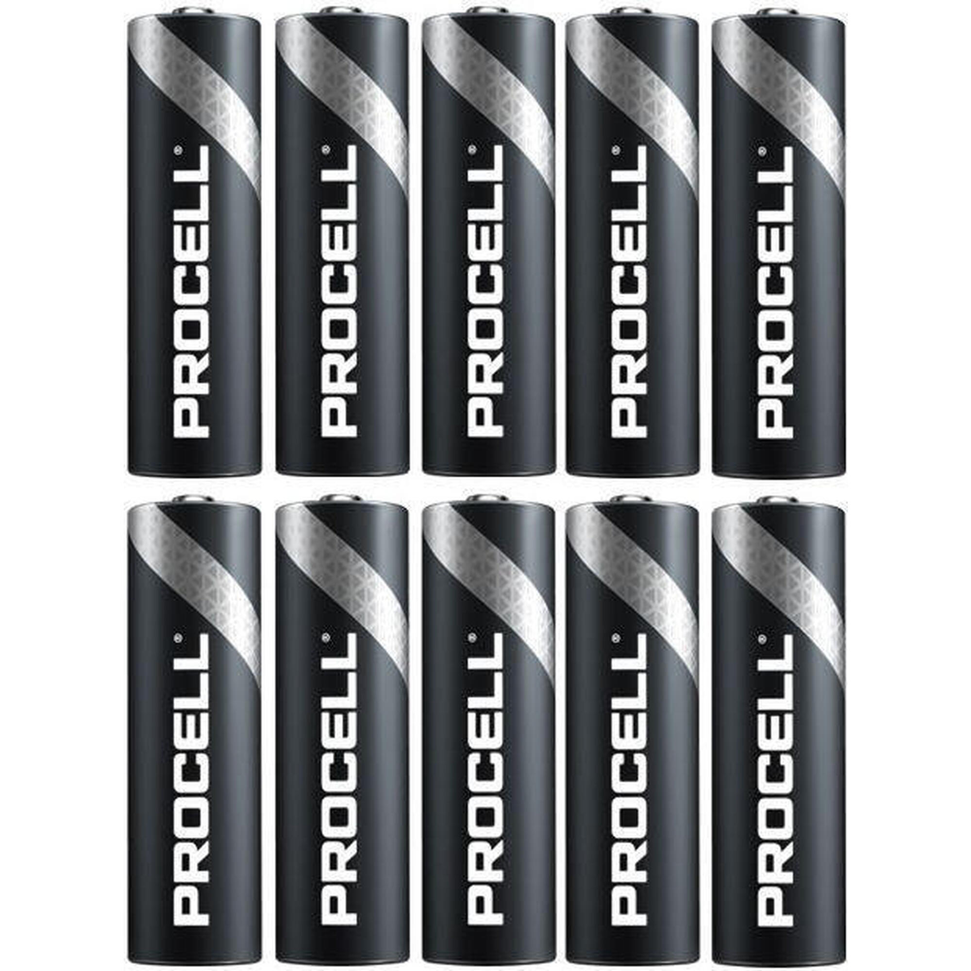 Duracell - Duracell Procell Piles Aa Lr06 1,5v – Boîte De 10. - Pile - Noir - Decathlon