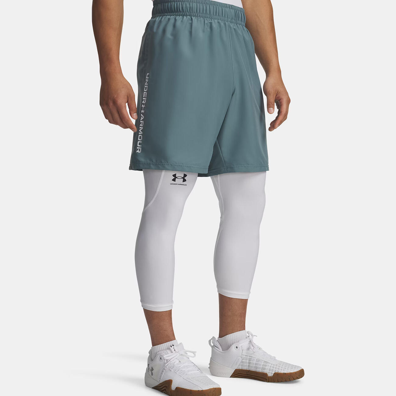 Férfi rövidnadrág Under Armour UA Tech Woven Wordmark Short-BLU 1/3