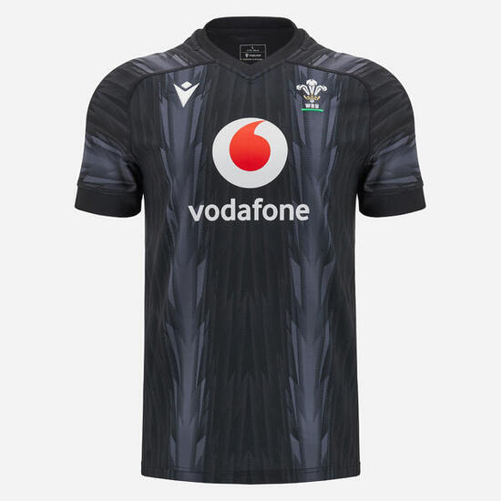 Maillot d'entrainement Pays de Galles Rugby Noir