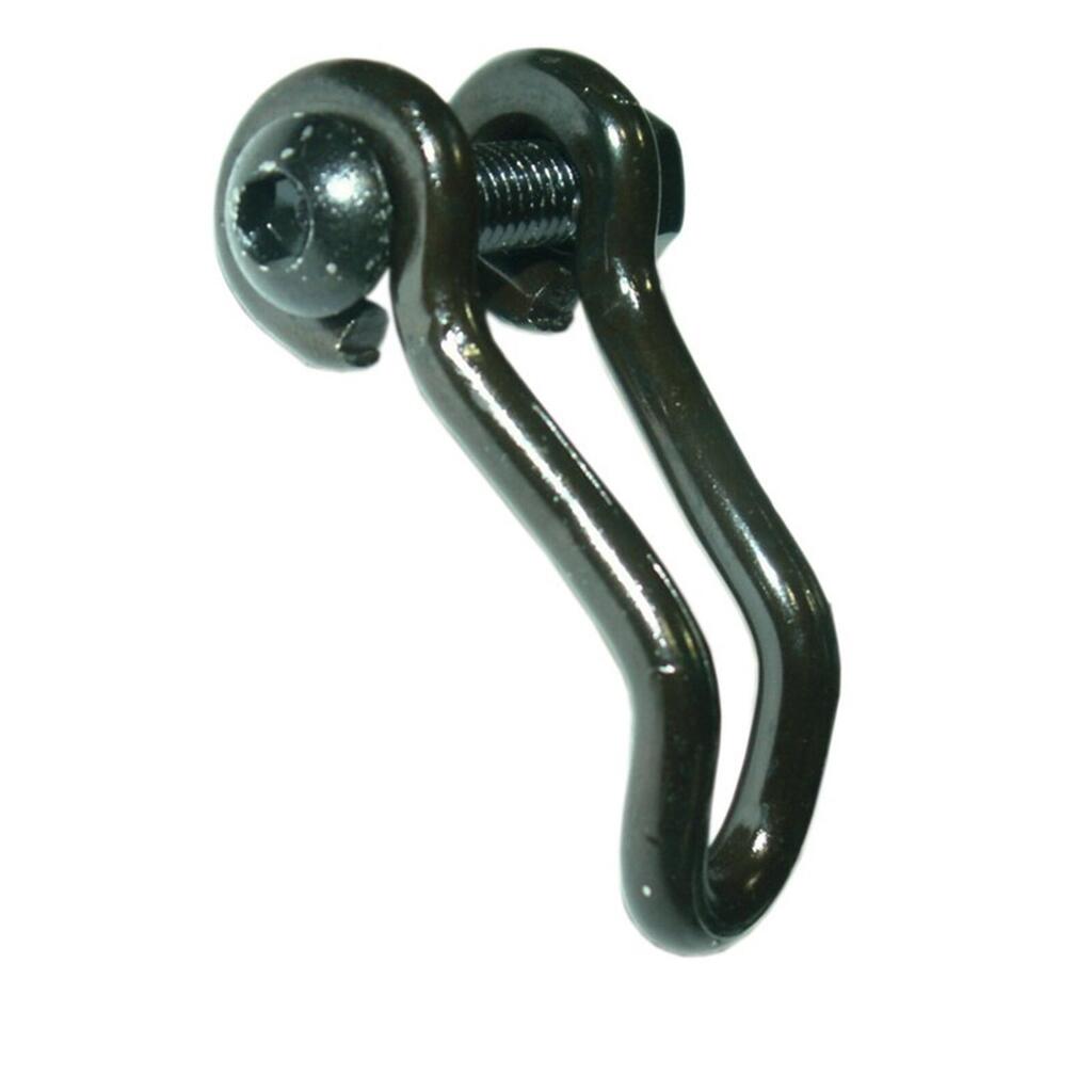 Busch Muller Bumm Head Lamp Hook Black Stainless Steel Short 25mm 18mm
