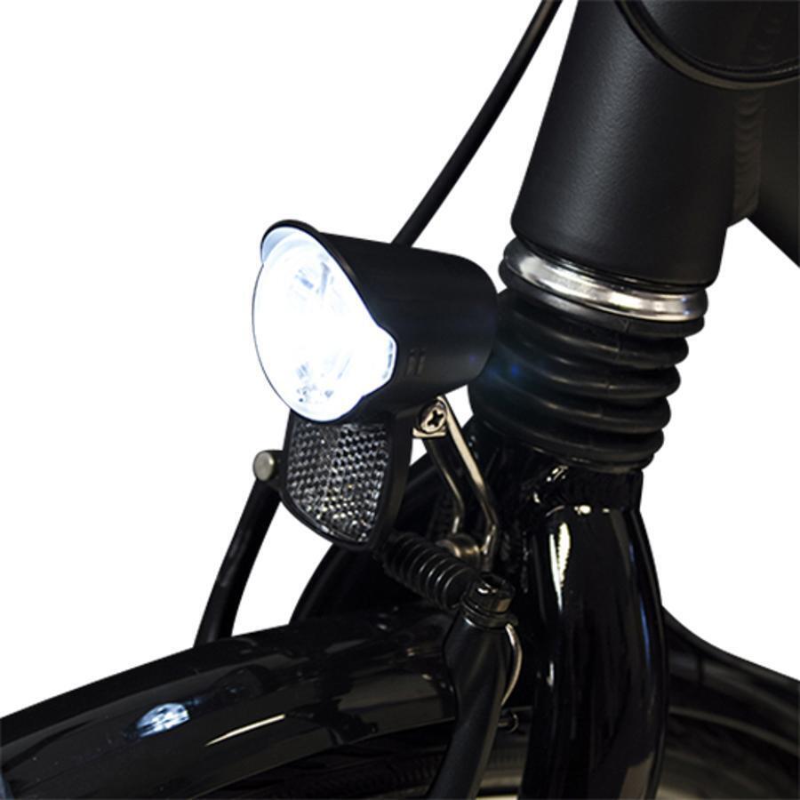 alumbrado delantero faro led para montaje en horquilla dynamo Spanninga Brio 15 3/5