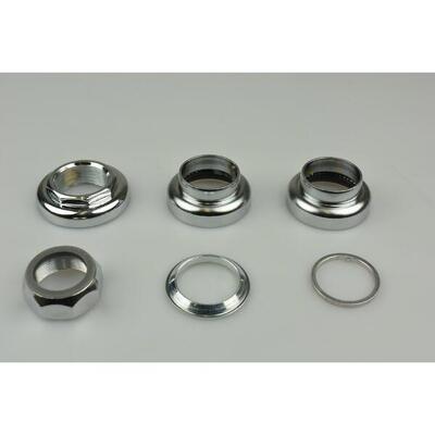 Serie sterzo Gazelle 385787100 cromata 1".