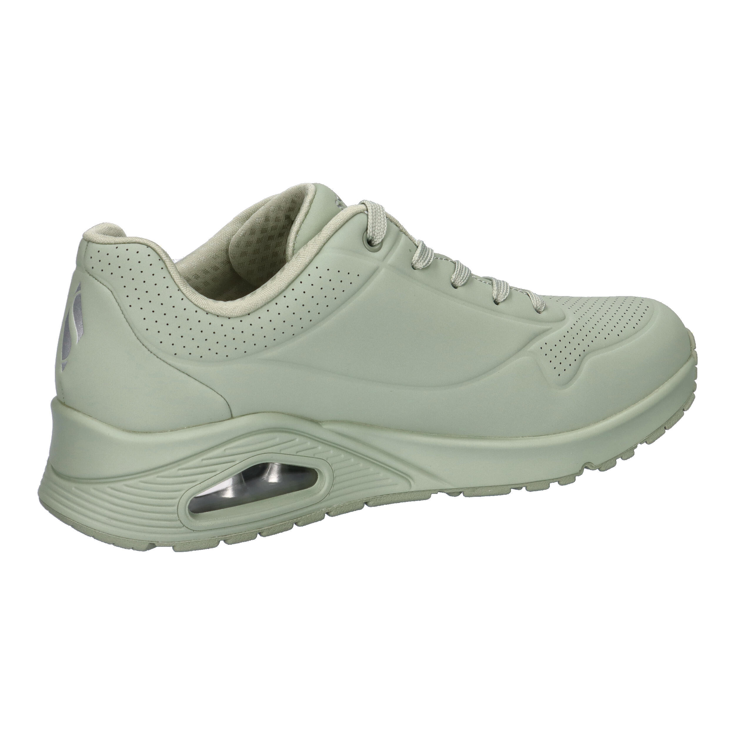 Skechers Damen UNO Stand on Air Sneaker 73690 Sage Grün 7/7