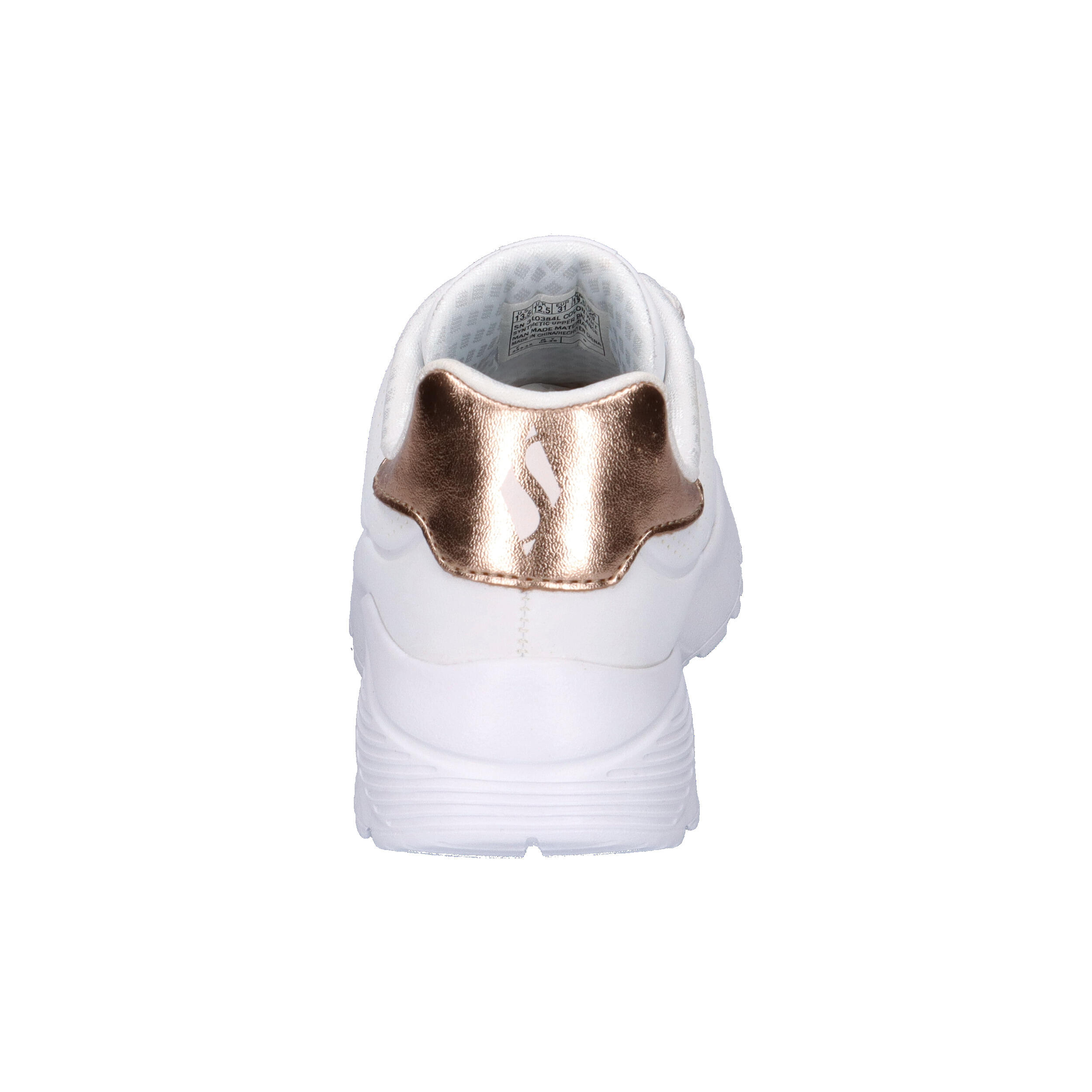 Tênis para menino Skechers Uno lite-metallic mode Branco 5/7