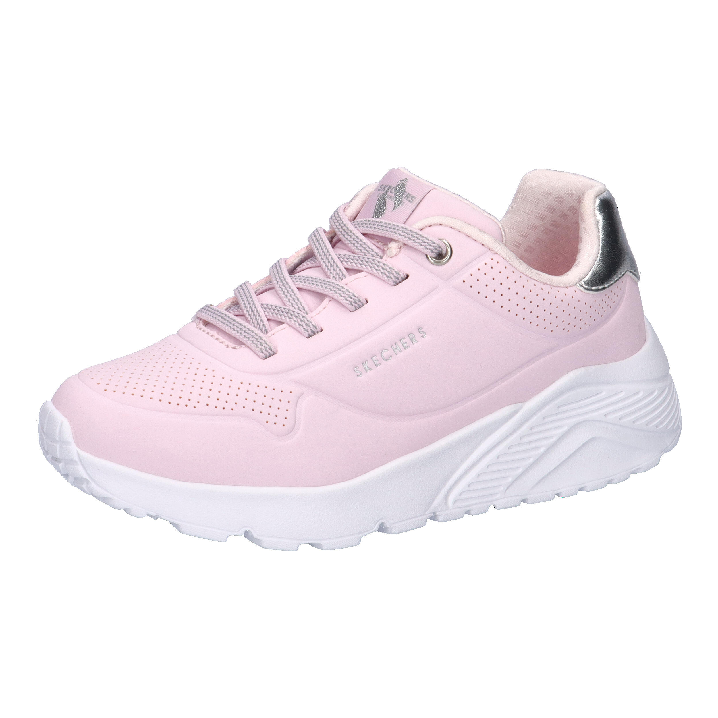 Skechers - Skechers Sneaker Roze 30 (z274: Child, Baby Shoe Sizes) - Baskets - Blanc|gris|rose - 30 - Decathlon