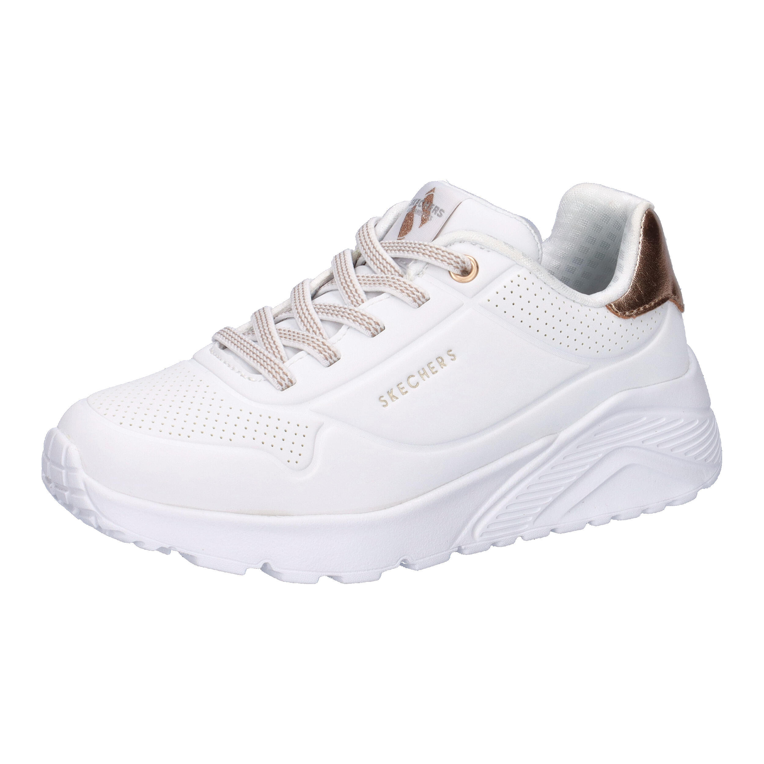 Skechers - Baskets Skechers Modèle Uno Lite-metallic Mo Couleur Blanc - Baskets - Blanc - Decathlon