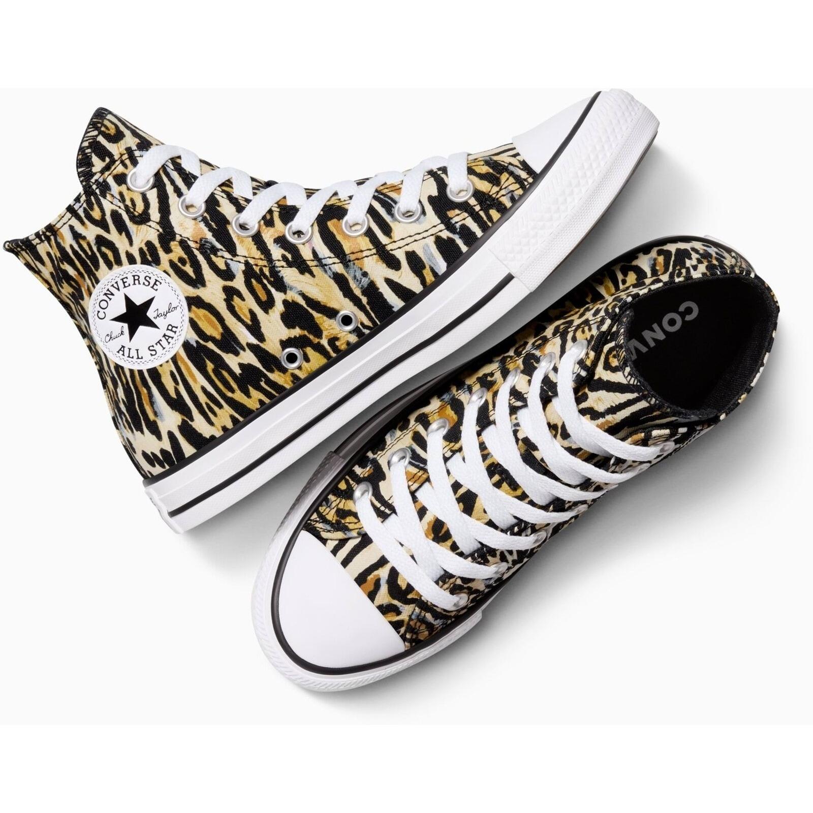 Baskets Converse Chuck Taylor All Star Leopard, Marron, Unisexe 2/5
