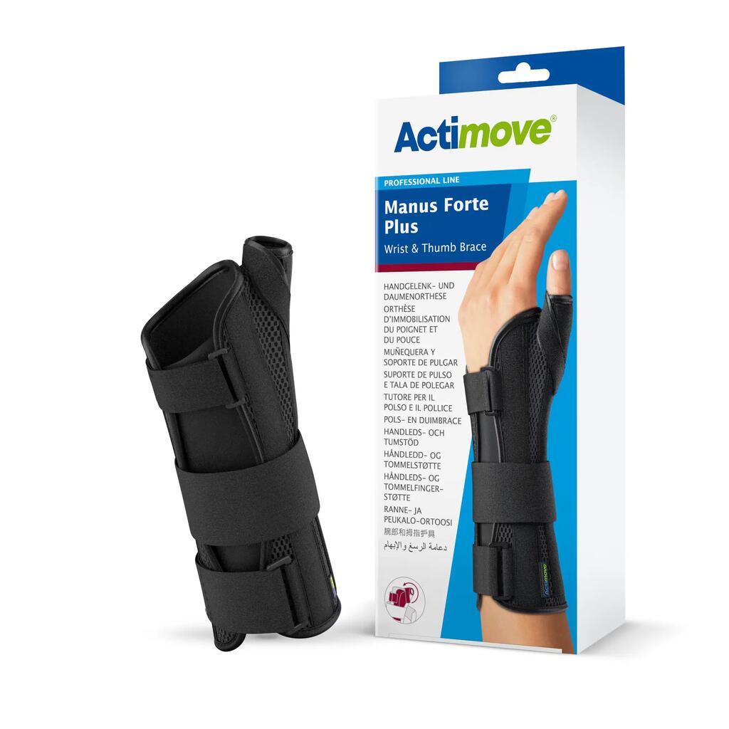 Right wrist splint Actimove Manus Forte Plus LPPR