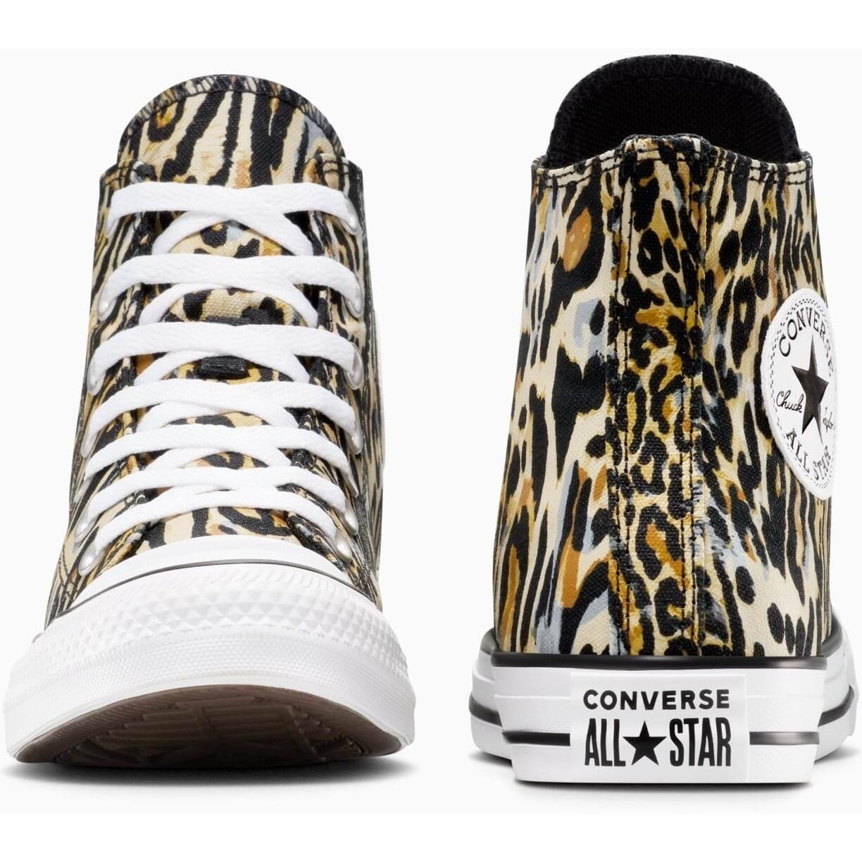 Baskets Converse Chuck Taylor All Star Leopard, Marron, Unisexe 5/5