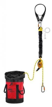 Petzl JAG RESCUE KIT – Rettungsset 30m 4:1 Flaschenzug I’D EVAC AXIS 11mm Tasche