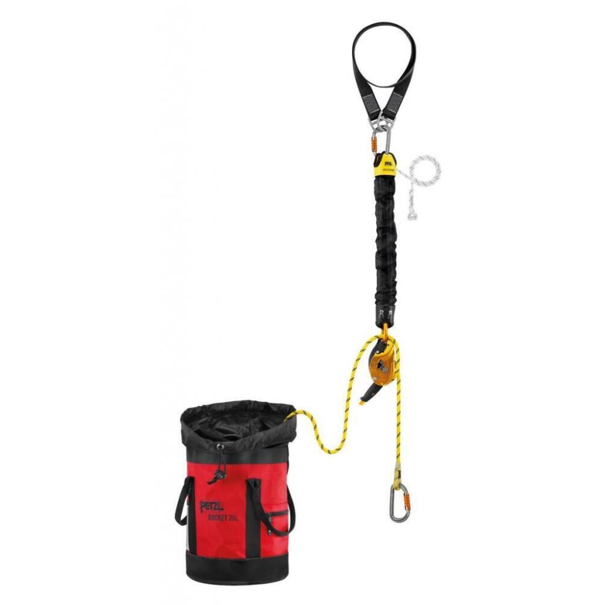 Petzl - Kit Secours Jag Rescue 30m Mouflage 4:1 + I’d Evac, Corde Axis 11mm, Sac Bucket - Kit De Survie - No Size - Decathlon