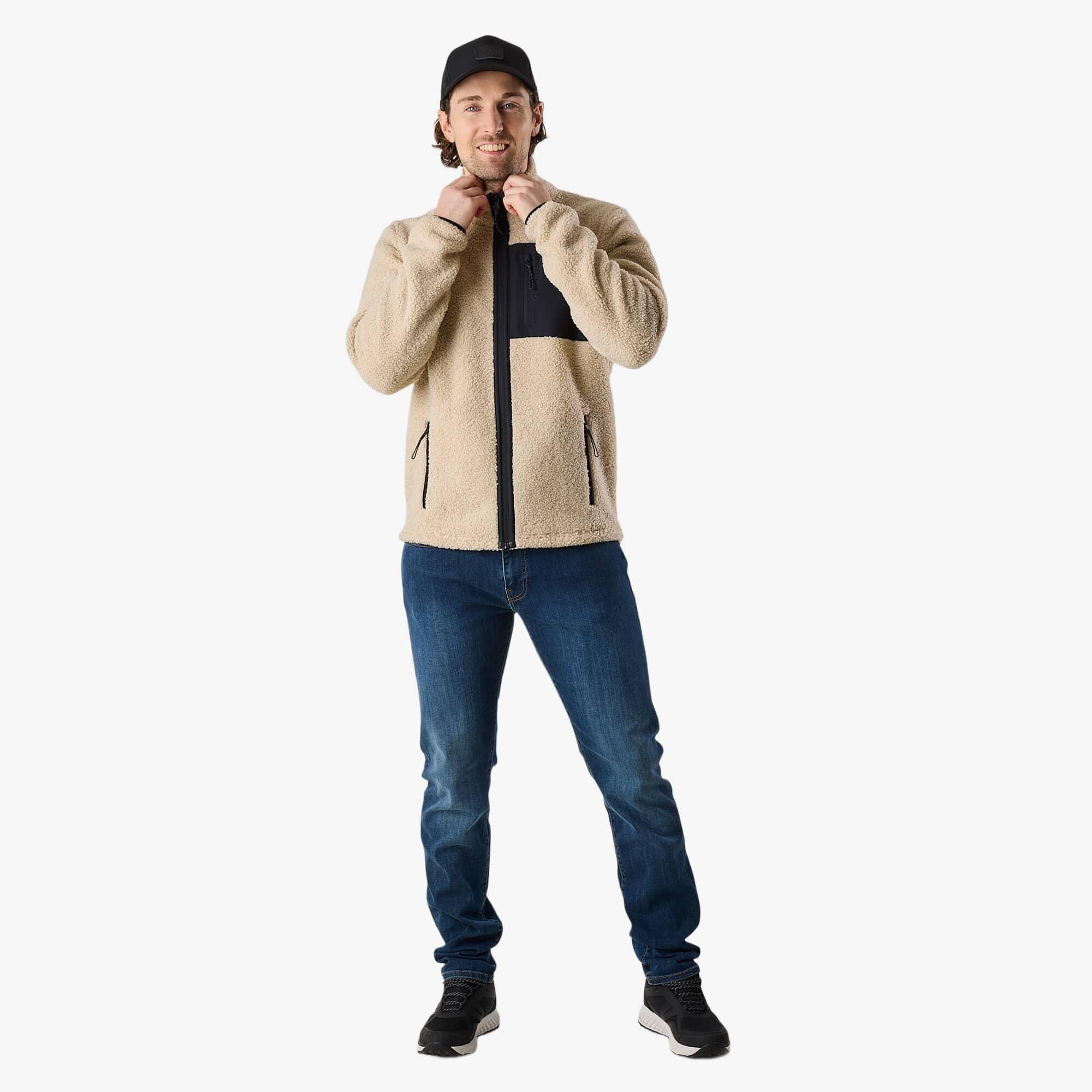 Pile maniche lunghe da escursionismo da uomo Lofoten Pile Jacket 3/7