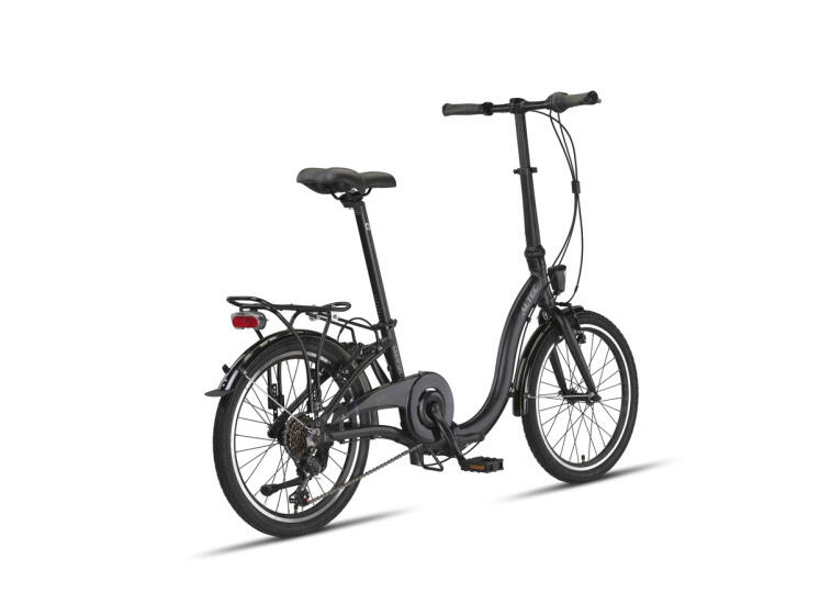 Altec Comfort 20 Zoll 39 cm Unisex 6-Gang V-Brakes mattschwarz. 3/6