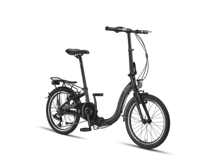 Altec Comfort 20 Zoll 39 cm Unisex 6-Gang V-Brakes mattschwarz. 2/6