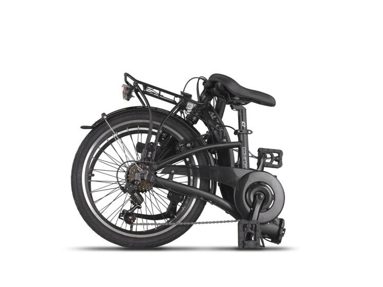 Altec Comfort 20 Zoll 39 cm Unisex 6-Gang V-Brakes mattschwarz. 6/6