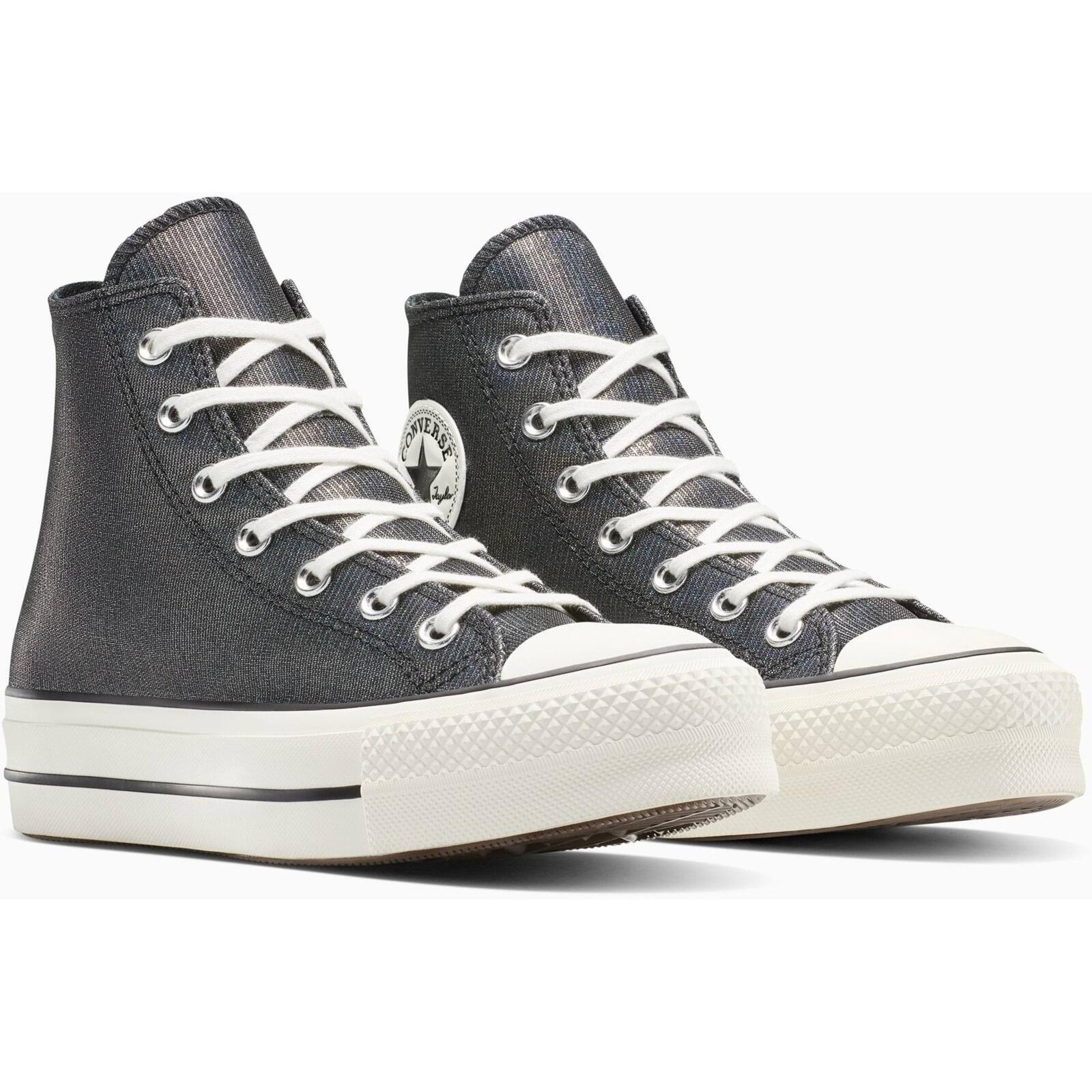 Baskets Converse Chuck Taylor All Star Lift Platform, Gris, Unisexe 5/5